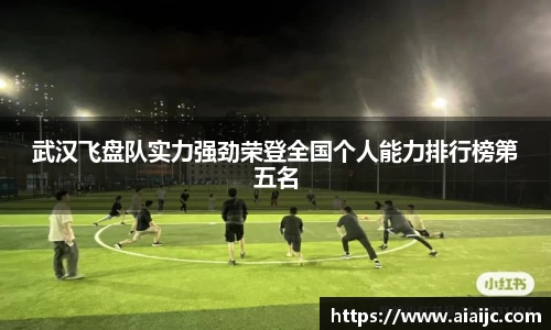 武汉飞盘队实力强劲荣登全国个人能力排行榜第五名